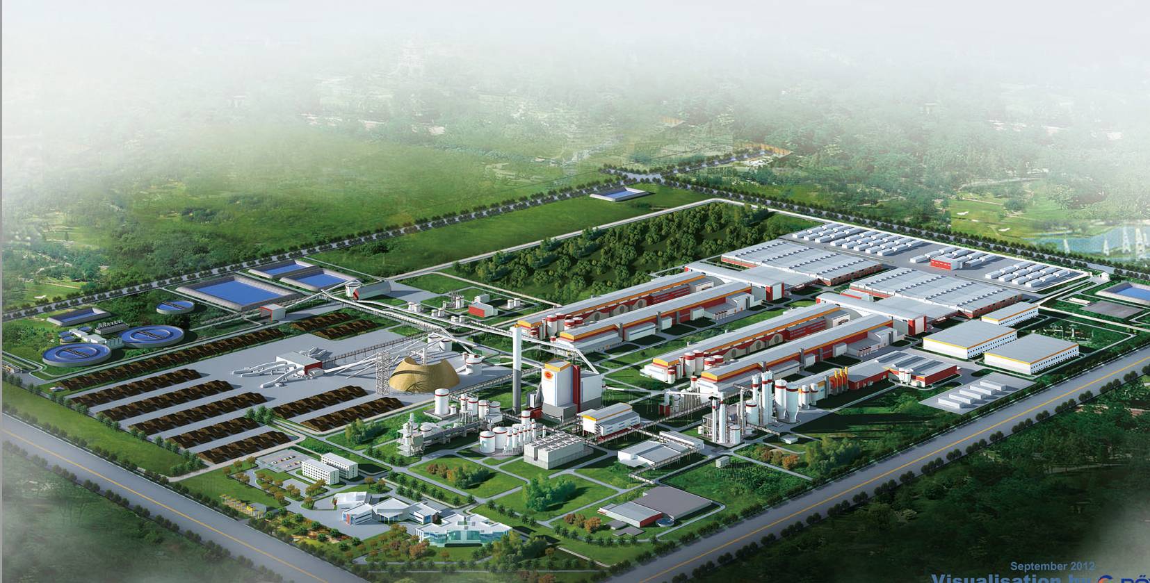 廣西斯道拉恩索年產(chǎn)90萬(wàn)噸漿紙項(xiàng)目