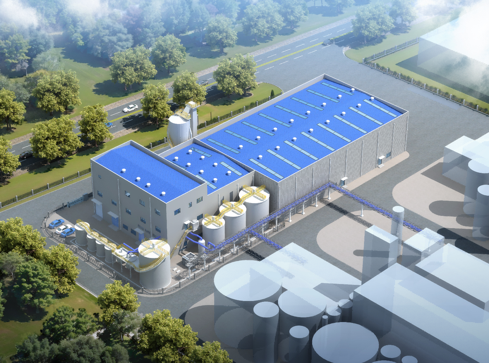 山東金天和紙業(yè)有限公司年產(chǎn)3萬噸白泥輕質碳酸鈣和14.5萬噸重質碳酸鈣一體化項目